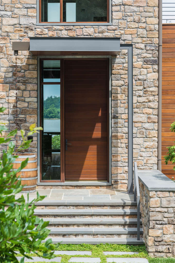 Classic contemporary mahogany windows and doors 3