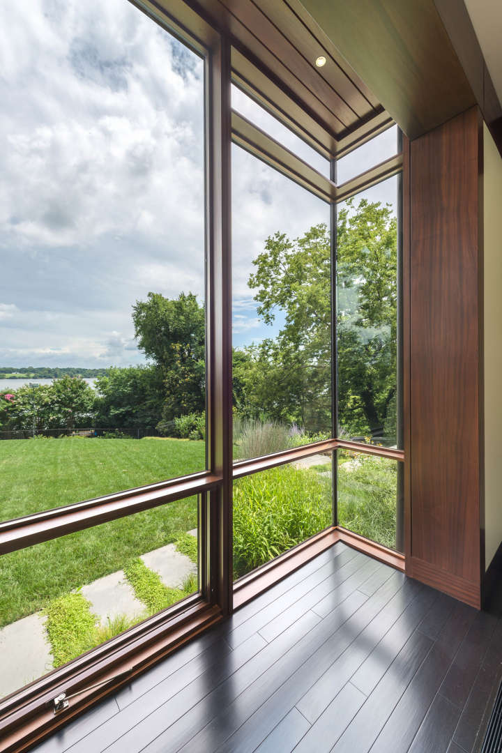 Classic contemporary mahogany windows and doors 2