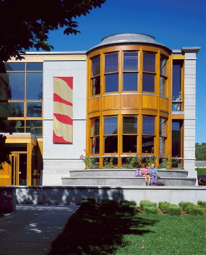 Kellog Hubbard Library of Montpelier - exterior windows 2