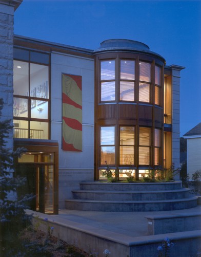 Kellog Hubbard Library of Montpelier - exterior windows 3