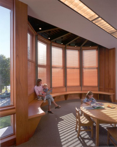 Kellog Hubbard Library of Montpelier - interior windows 1