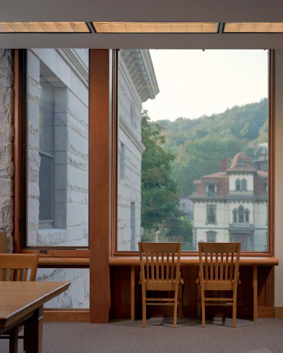 Kellog Hubbard Library of Montpelier - interior windows 2