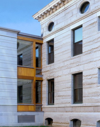 Kellog Hubbard Library of Montpelier - exterior windows 4